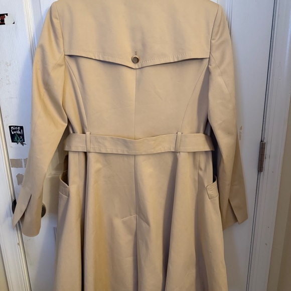 Ted Baker Flared Trench Coat - Beige/Sand Color - Picture 4 of 6
